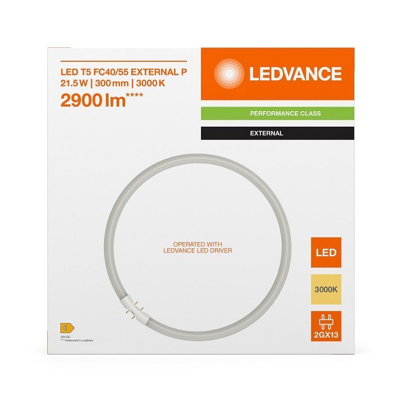 Лампа светодиодная кольцевая 21.5W/3000K 2GX13 | PERFORMANCE CLASS | - LEDVANCE