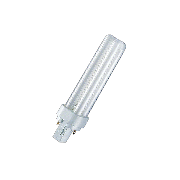 DULUX D 13W/3000K G24d-1 (тёплый белый 3000К) - КЛЛ лампа OSRAM