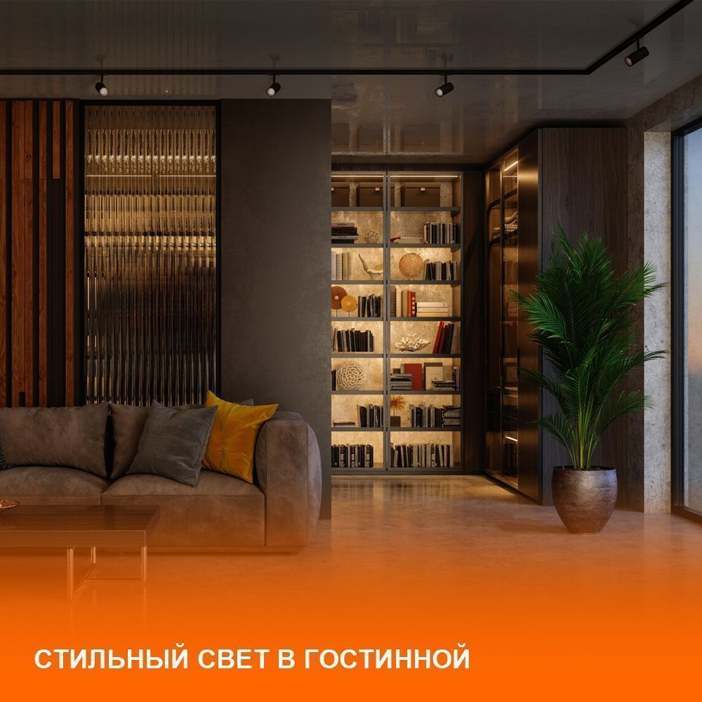Трековый светильник 10W/4000K Чёрный | 900Lm 36° IP20 | - LEDVANCE ECO TRACKSP 1PH