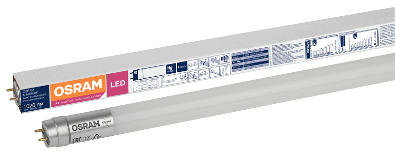 Лампа светодиодная 20W/3000K (=58W) G13 230V 1500мм | SubstiTUBE Basic |  - OSRAM