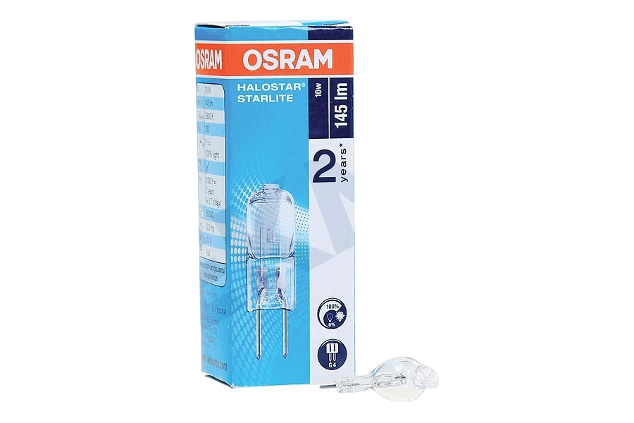 Лампа галогенная 12V/10W G4 140Lm 2000h | 64415 STANDART | - OSRAM