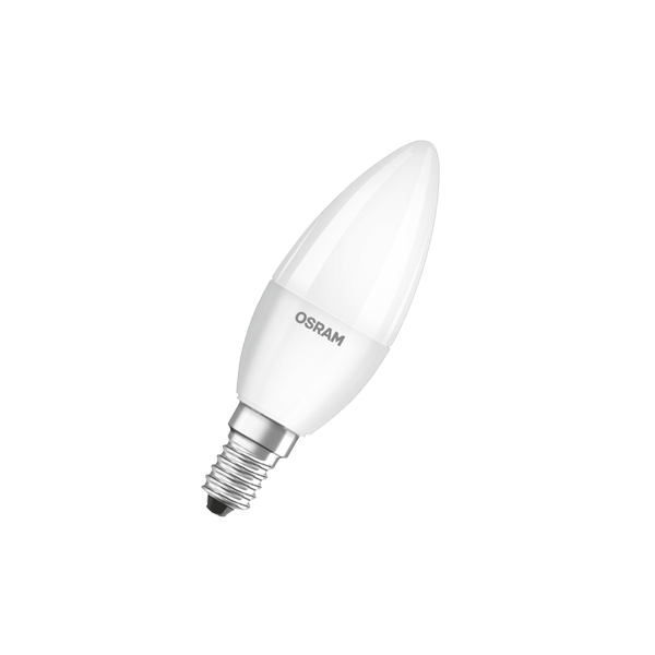 LS 5.5W/4000K (=40W) E14 LED Star 2Y 220-240V FR 470lm 200° 15000h - Светодиодная лампа Свеча OSRAM