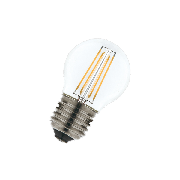 FL-LED Filament G45 6W E27 3000К 220V 600Лм 45*75мм  - Светодиодная Филаментная лампа шарик прозрачная FOTON_LIGHTING
