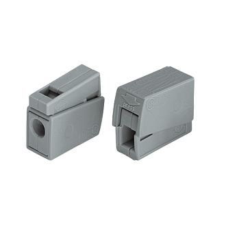 Клемма 224-101 | 2-х контактная, многоразовая, 24A 400V | - WAGO