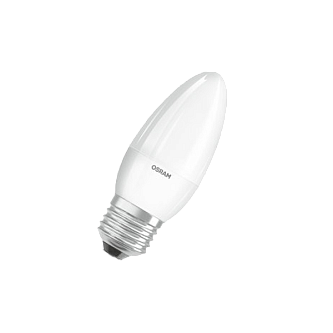 Лампа светодиодная LS 8W/4000K (=75W) E27 |  LED Star 2Y | Свеча | - OSRAM