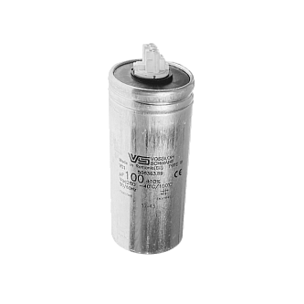 Конденсатор 100 мкФ ±5% 250V d60x130 -40С/+100С M12x12 (Алюминиевый корпус | Wago) - VS
