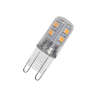 Лампа светодиодная 2W/6500K G9 220V | 200Lm d14x43 | - OSRAM