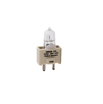 Лампа галогенная для аэродромных огней 64322 EXL | 6.6А 30W GY9.5 1500h d13.5x44.5mm | - OSRAM