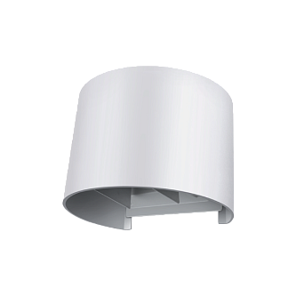 2x5W/3000+4000+6000K  d=140mm IP65 2x500Lm Белый - Светодиодный настенный светильник FL-LED WallBarrel FOTON LIGHTING