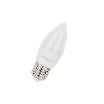 Лампа светодиодная LS 5W/6500K (=40W) E27 | LED Star 3Y | Свеча | - OSRAM