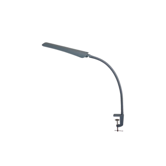 Настольный светильник на струбцине Гермес СШ | LED, 8Вт/4000К | Антрацит, сенсорный выключатель, металлическая струбцина | - ТРАНСВИТ