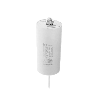 VS 40 мкФ ±10% 250V d45x88 -25С/+85С M8x10 (Пластиковый корпус | провода 250мм) - Конденсатор