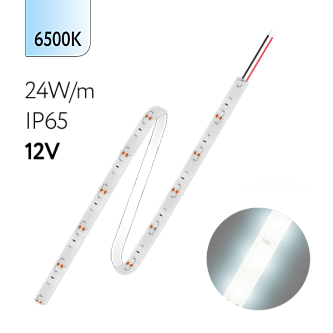 FL-Strip 2835 | 12V  IP65  6500K  24W/m  2500Lm/m | Катушка - 5 метров | - Светодиодная лента FOTON LIGHTING