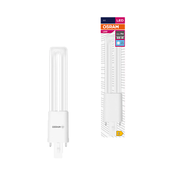 Лампа светодиодная DULUX S9 LED 4.5W/4000K G23 500Lm (ЭмПРА или 220В) - OSRAM