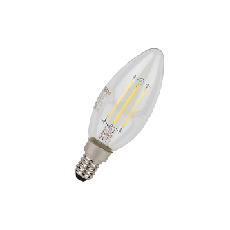 Лампа светодиодная филаментная 5W/2700K (=60W) E14 | Свеча | LED STAR 5Y FILAMENT | - OSRAM