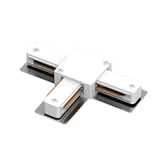 Соединительный коннектор T для шинопровода | Белый | - LEDVANCE ECO TRACKRAIL 1PH T CONNECT WH