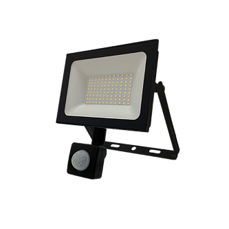Прожектор светодиодный с датчиком 100W/4200К SENSOR (ЧЁРНЫЙ) 220-240В 10000Лм - FOTON LIGHTING