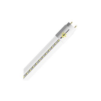 Лампа светодиодная 9W/4000K G13 LED T8 CRI80 870Lm 600мм (2-х стороннее подключение / прозрачная) - Формула Света