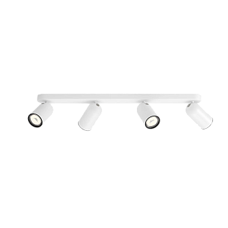 Светильник накладной СПОТ 4xGU10 230V | PONGEE bar/tube white | - PHILIPS