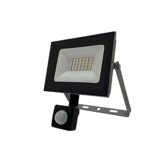 Прожектор светодиодный с датчиком 10W/4200К SENSOR (СЕРЫЙ)  220-240В  850Лм 122x150x45мм - FOTON LIGHTING