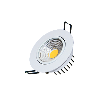 7W/4200K Белый 560Lm | Светодиодный светильник встраиваемый поворотный | FL-LED Consta B White FOTON LIGHTING