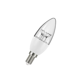 Лампа светодиодная LS 5W/2700K (=40W) E14 |  LED Star 2Y | Свеча | - OSRAM