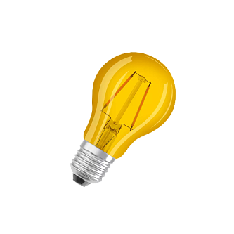 Лампа светодиодная филаментная жёлтая 2.5W (=15W) E27 | LED STAR 3Y | - OSRAM