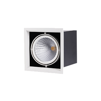 1x30W/4000K | 2400Lm / Белый / FL-LED Grille-111-1 | - Светодиодный карданный светильник FOTON LIGHTING