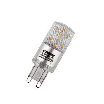 Лампа светодиодная 3.5W/2700K (=40W) 230V G9 | 400Lm d20x57 | LED Star | - OSRAM