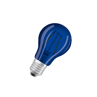 Лампа светодиодная филаментная синяя 2.5W (=15W) E27 | LED STAR 3Y | - OSRAM