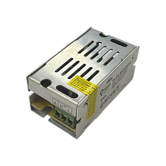 Драйвер для светодиодов 12V/15W IP20 МЕТАЛЛ | FL-PS SLV12015 | - FOTON LIGHTING