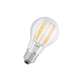 Лампа светодиодная филаментная 11W/2700K (=100W) E27 | Прозрачная | PARATHOM FILAMENT | - OSRAM
