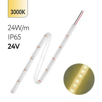 FL-Strip 2835 | 24V  IP65  3000K  24W/m  2500Lm/m | Катушка - 5 метров | - Светодиодная лента FOTON LIGHTING