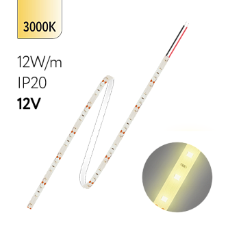 FL-Strip 2835 | 12V  IP20  3000K  12W/m  1250Lm/m | Катушка - 5 метров | - Светодиодная лента FOTON LIGHTING