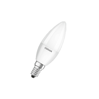 Лампа светодиодная LS 7.5W/4000K (=75W) E14 |  LED Star 2Y | Свеча | - OSRAM