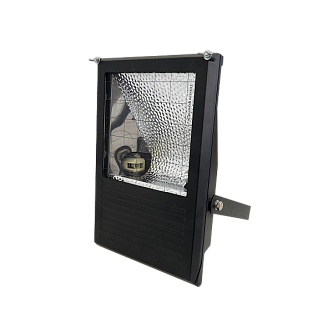 Корпус МГЛ прожектора FL- 03 BOX 70/150W RX7s | Чёрный асимметричный | БЕЗ ПРА | - FOTON LIGHTING
