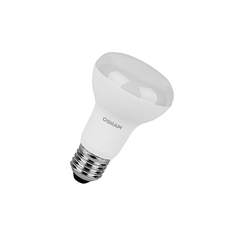 Лампа светодиодная R63 LV 8SW/3000K (=60W) E27 230V | LED Value 2Y | - OSRAM