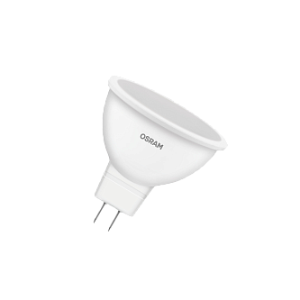 Лампа светодиодная MR16 5SW/3000K (=35W) 110° 230V GU5.3 | LED Value 2Y | - OSRAM