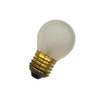 Лампа накаливания декоративная 10W/3000K E27 | DECOR P45 CL МАТОВАЯ | - FOTON LIGHTING