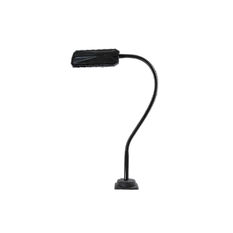 Армата 045-04  станочный (LED, 6Вт 4000К  12-36В, на основании,IP68, гибкая стойка 545 мм), черный