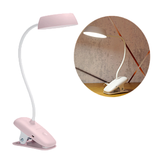 Светильник светодиодный настольный 3W/4000K | Розовый | Donutclip DSK201 USB | - PHILIPS