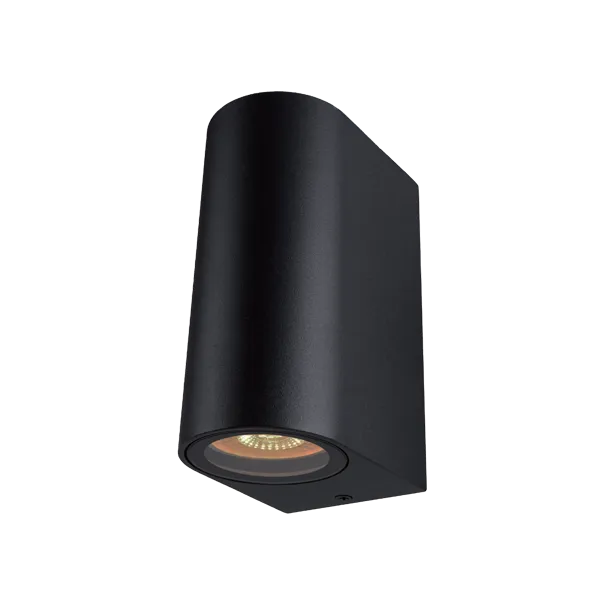 2xGU10  IP44 WallBeam-Box Barrel - Светодиодный настенный светильник FOTON LIGHTING