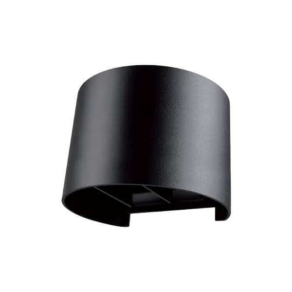 2x5W/3000+4000+6000K  d=140mm IP65 2x500Lm Чёрный - Светодиодный настенный светильник FL-LED WallBarrel FOTON LIGHTING